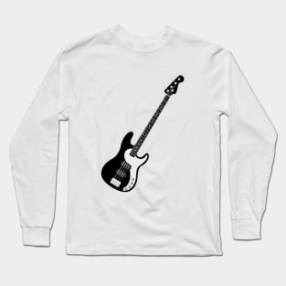 Black Bass Guitar Long Sleeve T-Shirt